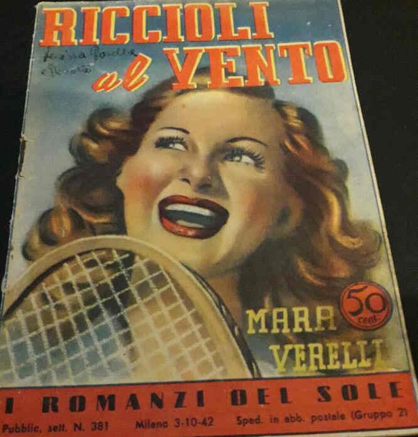 I ROMANZI DEL SOLE magazine side cover Issue 381 3 October 1942