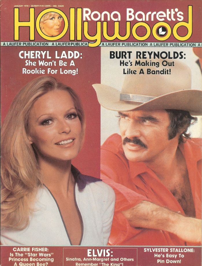 RONA BARRETTS HOLLYWOOD magazine side cover  January 1978
