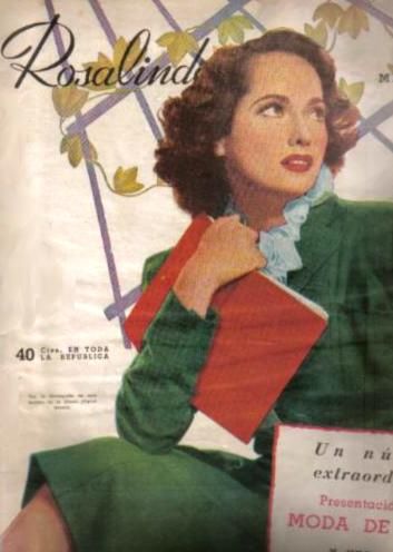 ROSALINDA magazine side cover March 1945