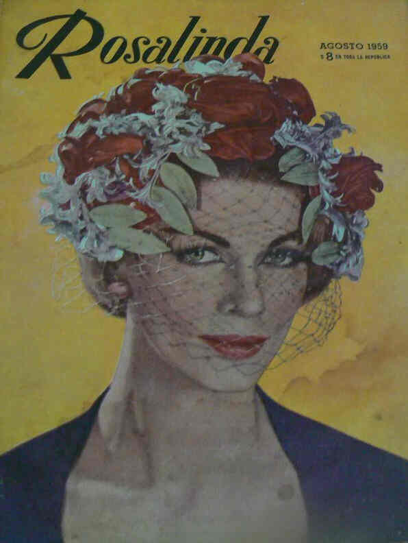 ROSALINDA magazine side cover Issue 331 August 1959