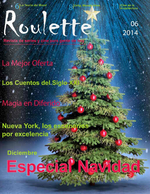 ROULETTE magazine side cover Issue 6 December 2014