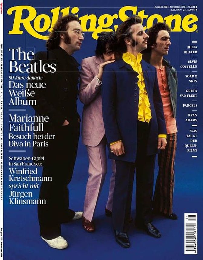 ROLLING STONE (DE) magazine side cover  November 2018