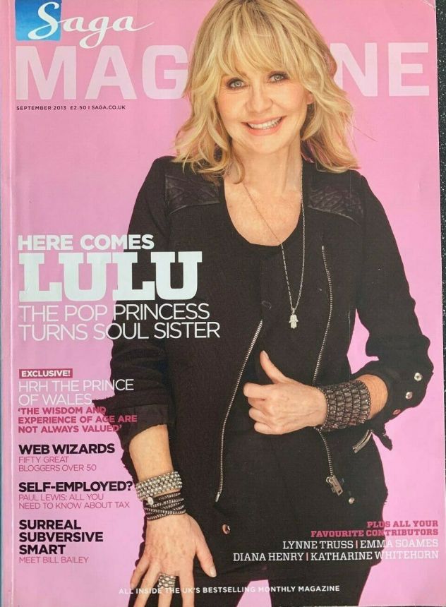 SAGA MAGAZINE magazine side cover  September 2013