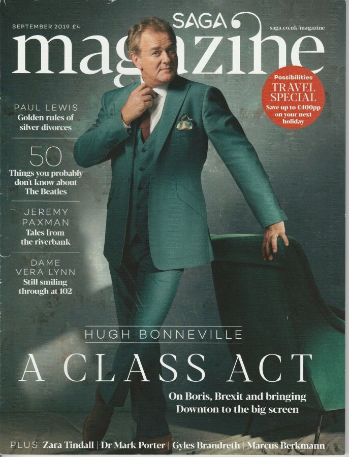 SAGA MAGAZINE magazine cover  September 2019