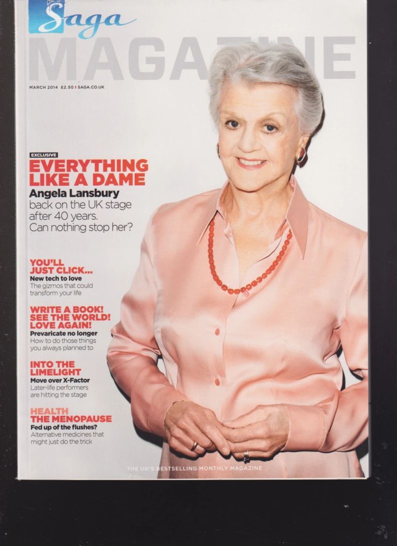 SAGA MAGAZINE magazine side cover  March 2014