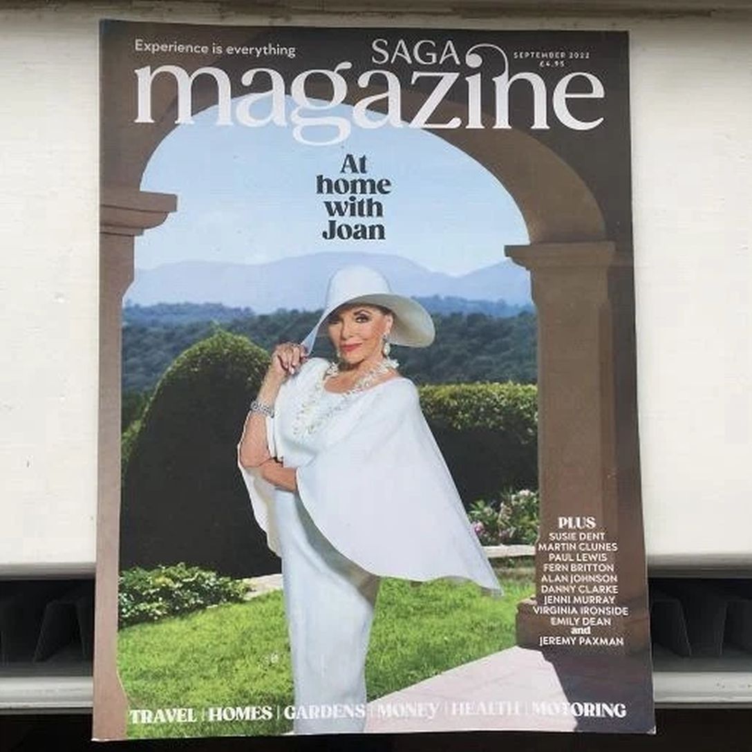 SAGA MAGAZINE magazine side cover  September 2022