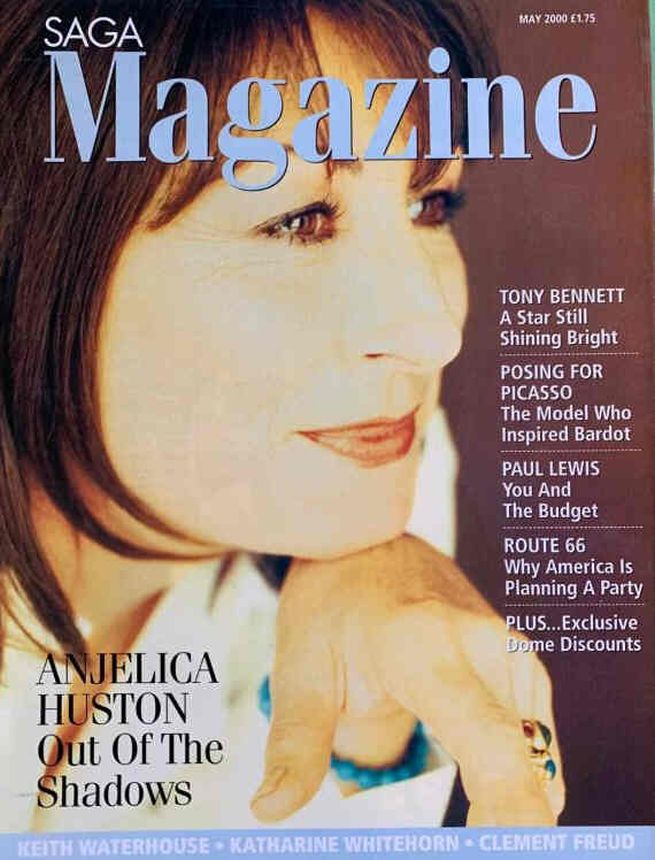 SAGA MAGAZINE magazine side cover  May 2000