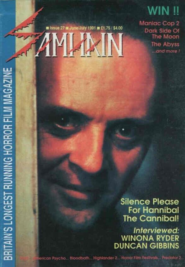 SAMHAIN magazine cover Issue 27 June/July 1991