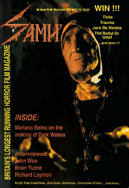 SAMHAIN magazine cover Issue 44 May/June 1994