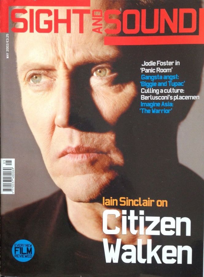 SIGHT AND SOUND magazine cover Issue 133 May 2002