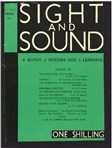 SIGHT AND SOUND (30s-90s) magazine cover Issue 5  1933