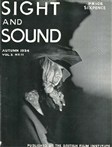 SIGHT AND SOUND (30s-90s) magazine cover Issue 11 September/October/November 1934