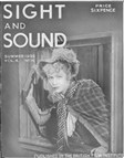 SIGHT AND SOUND (30s-90s) magazine cover Issue 14 June/July/August 1935