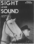 SIGHT AND SOUND (30s-90s) magazine cover Issue 15 September/October/November 1935