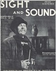 SIGHT AND SOUND (30s-90s) magazine cover Issue 20 December 1936