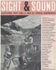 SIGHT AND SOUND (30s-90s) magazine cover Issue 23 September/October/November 1937