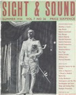 SIGHT AND SOUND (30s-90s) magazine cover Issue 26 June/July/August 1938