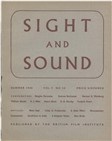 SIGHT AND SOUND (30s-90s) magazine cover Issue 34 June/July/August 1940