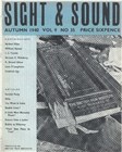 SIGHT AND SOUND (30s-90s) magazine cover Issue 35 September/October/November 1940
