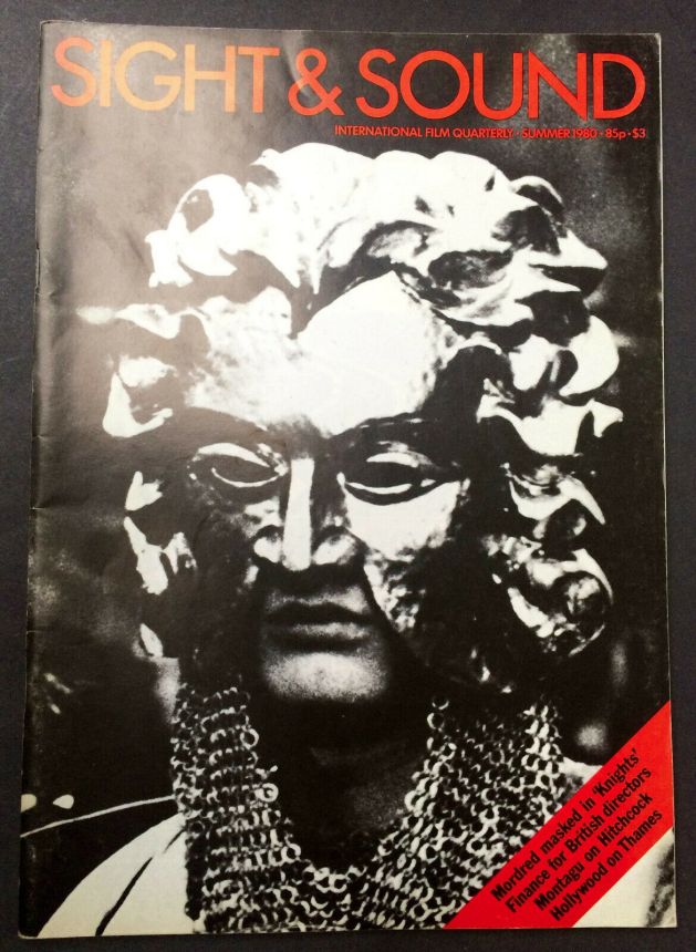 SIGHT AND SOUND (30s-90s) magazine cover Issue 202 Summer 1980