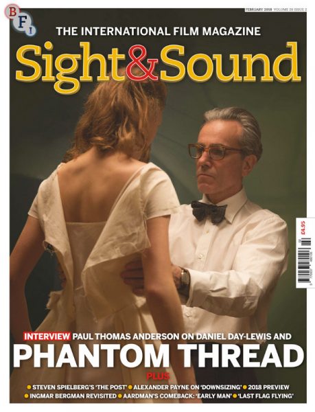 SIGHT AND SOUND magazine cover  February 2018