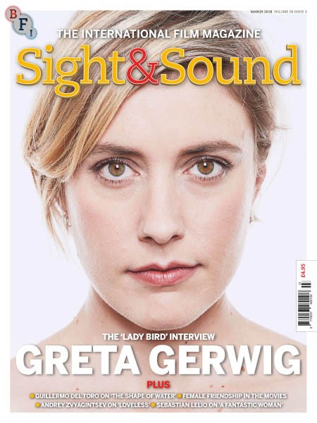 SIGHT AND SOUND magazine side cover  March 2018