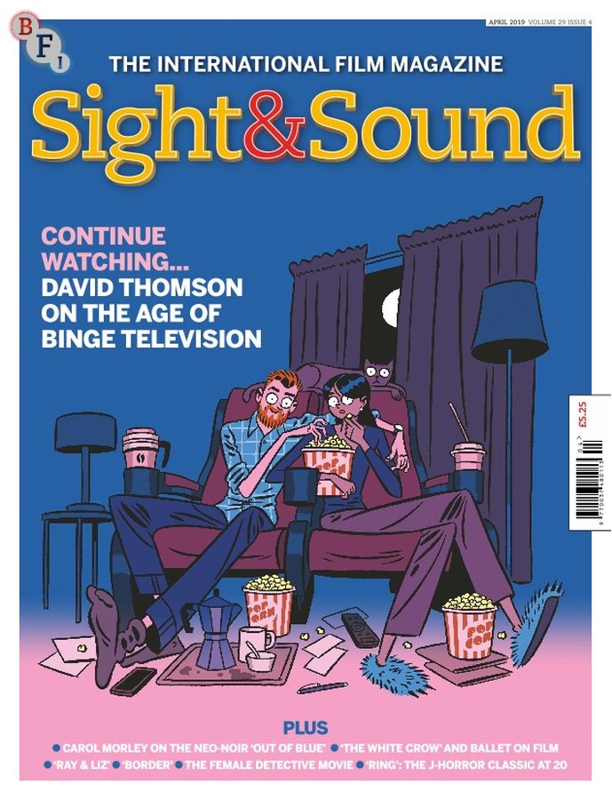 SIGHT AND SOUND magazine cover  April 2019