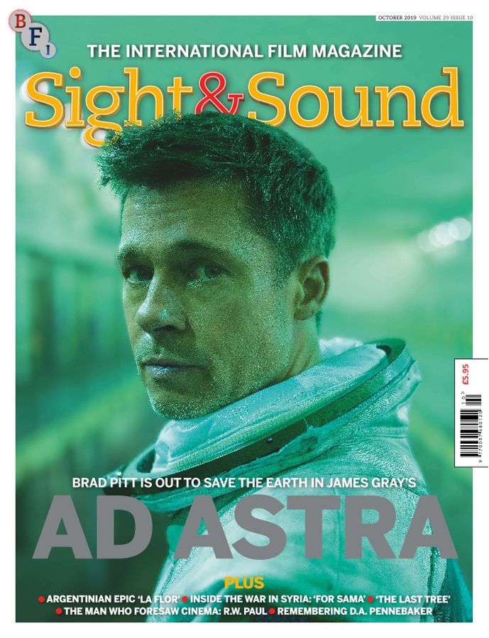 SIGHT AND SOUND magazine cover  October 2019