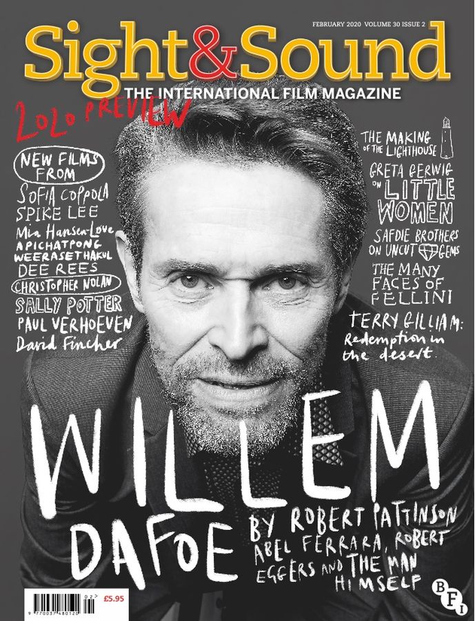 SIGHT AND SOUND magazine cover  Vol 30 No 2  February 2020