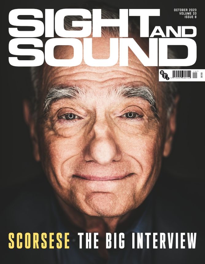 SIGHT AND SOUND magazine cover  October 2023