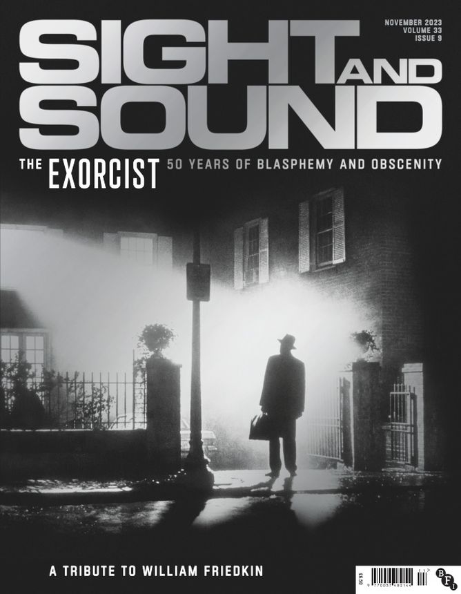 SIGHT AND SOUND magazine cover  November 2023