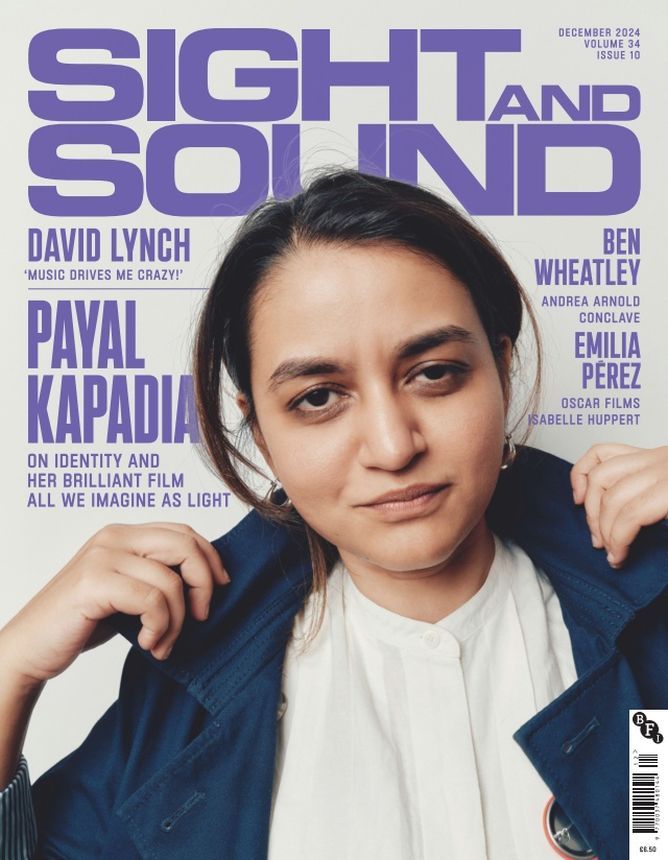 SIGHT AND SOUND magazine cover  Vol 34 No 10  December 2024