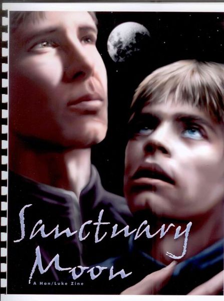 SANCTUARY MOON magazine side cover Issue 1  2003