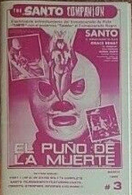 SANTO SCENE magazine side cover Issue 3  March 1999