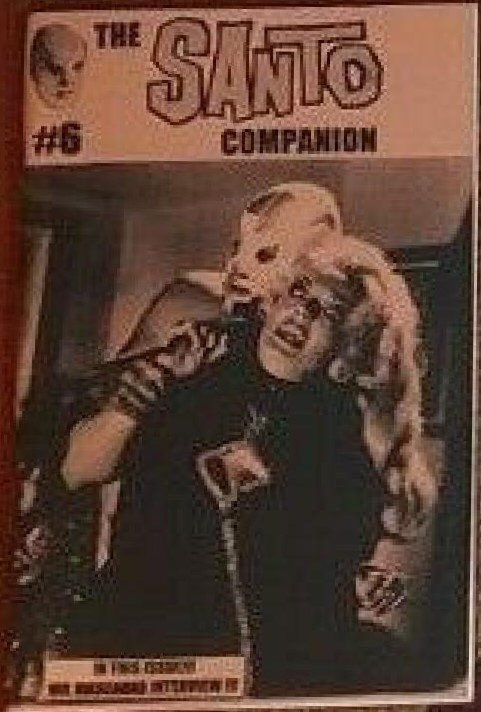 SANTO SCENE magazine cover Issue 6  March 2000