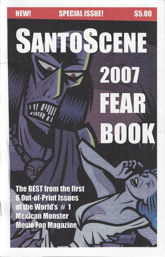 SANTO SCENE magazine side cover Issue 14   2007