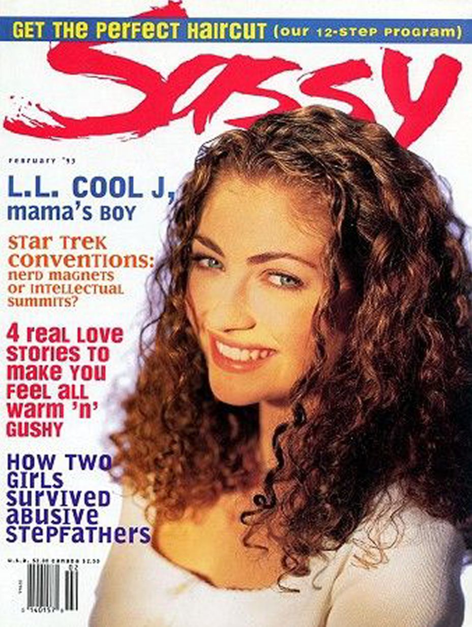 SASSY magazine cover  February 1993