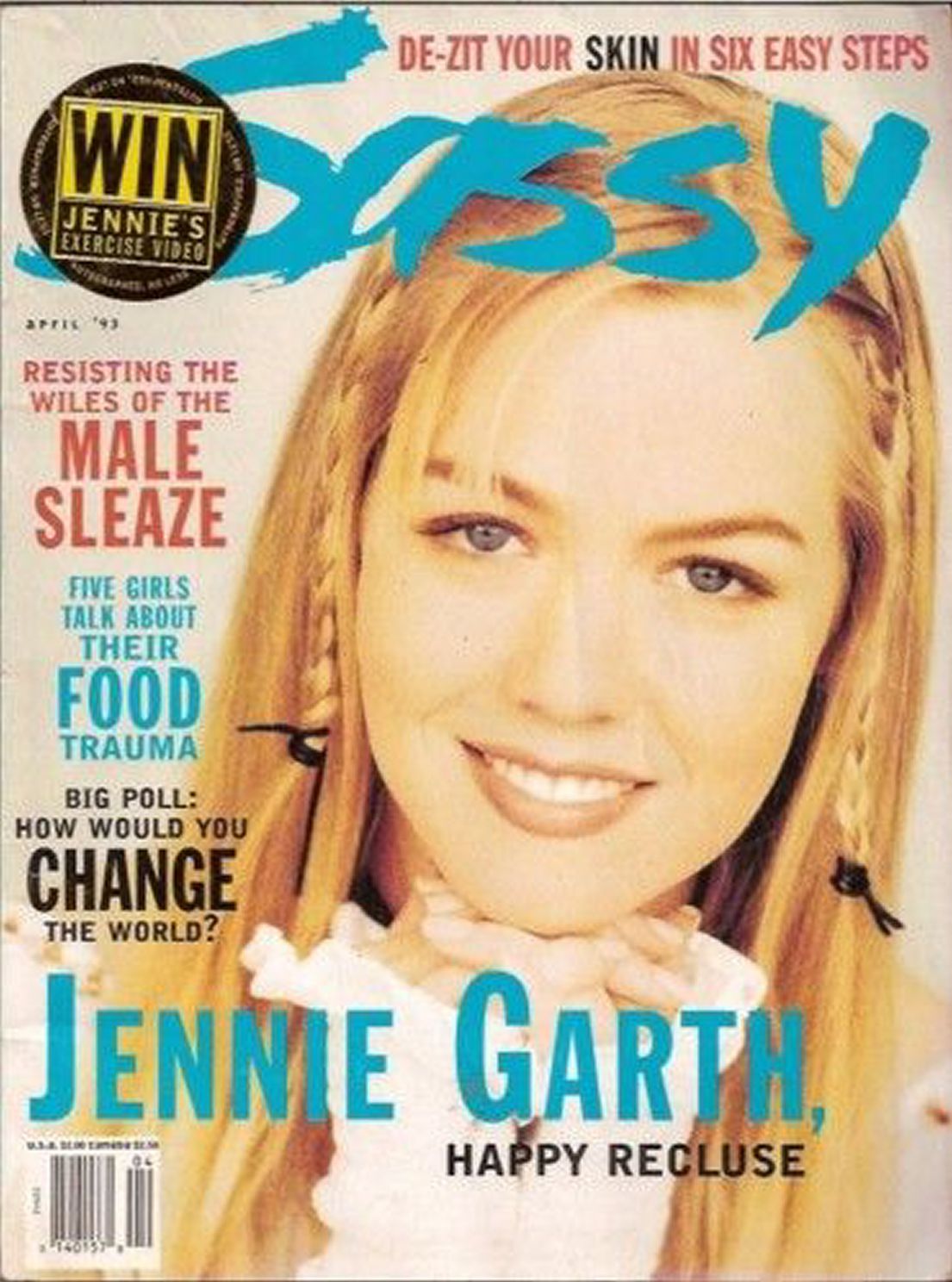 SASSY magazine cover  April 1993