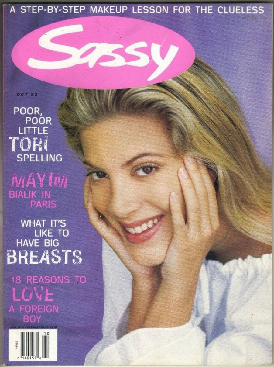 SASSY magazine cover  October 1993