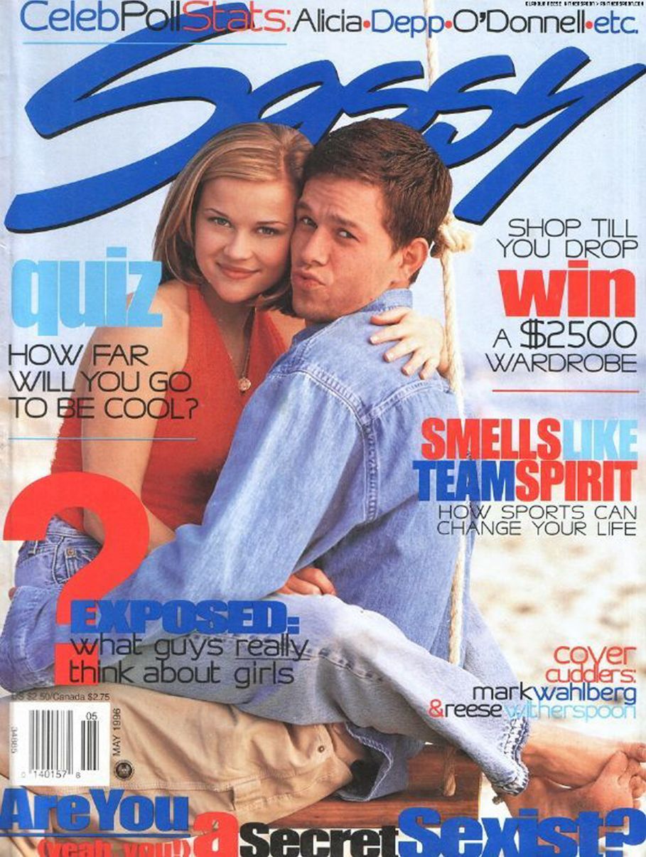 SASSY magazine cover  May 1996