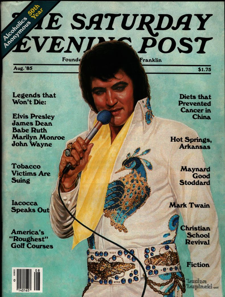 SATURDAY EVENING POST magazine cover  August 1985