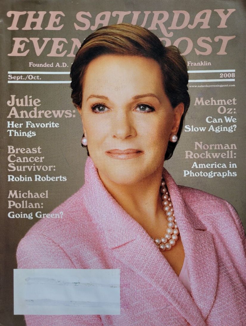 SATURDAY EVENING POST magazine cover  October 2008