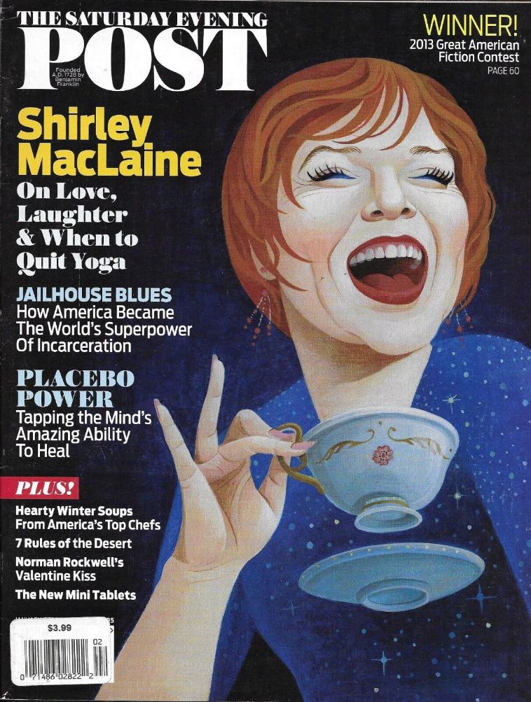 SATURDAY EVENING POST magazine cover   2013