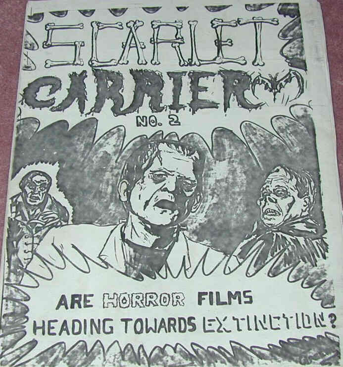 SCARLET CARRIER magazine cover Issue 2   