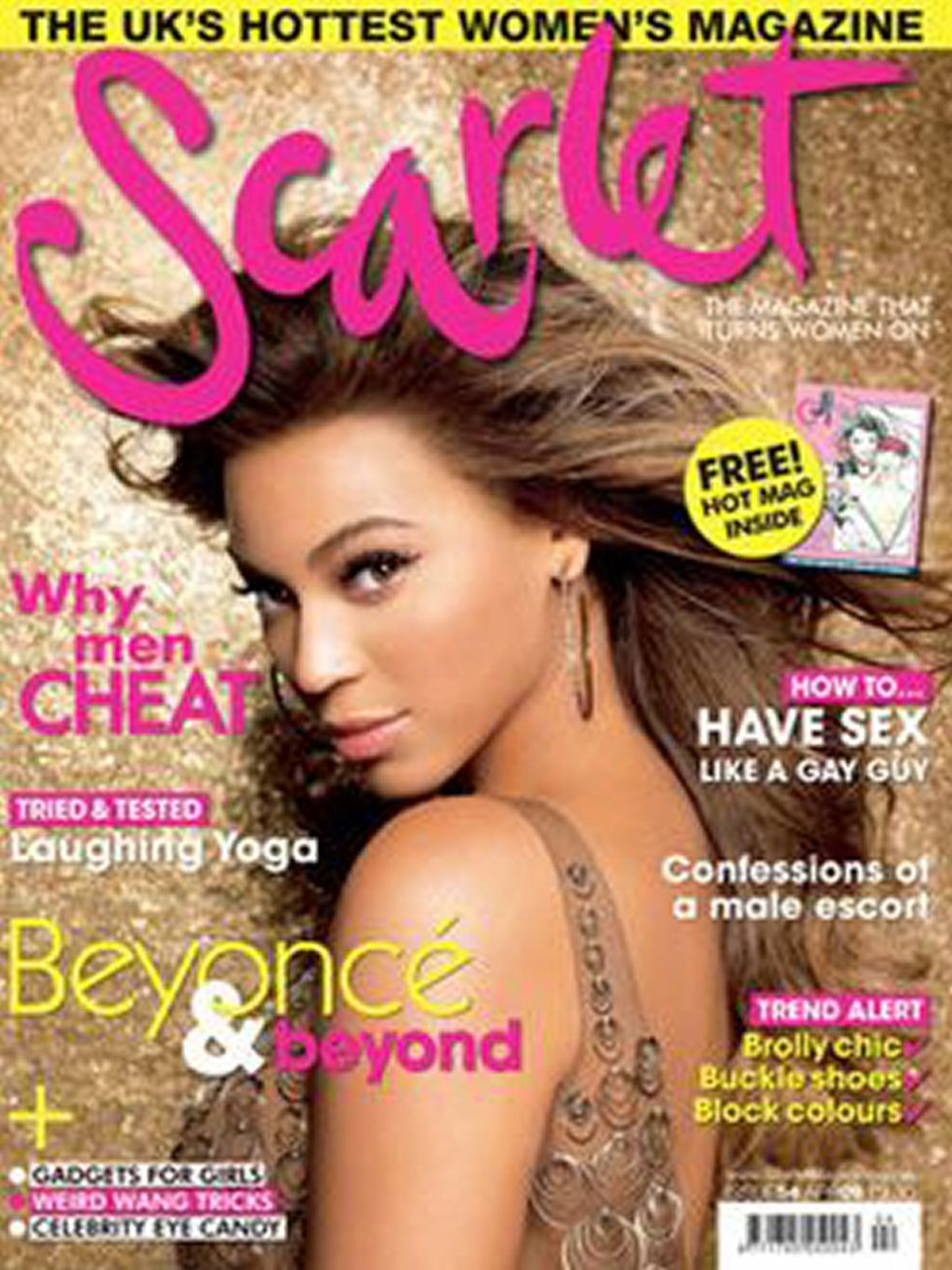 SCARLET UK magazine side cover  April 2009