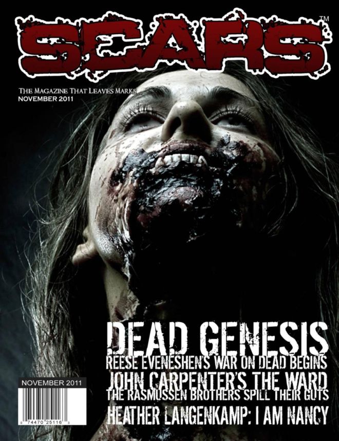 SCARS magazine cover  November 2011