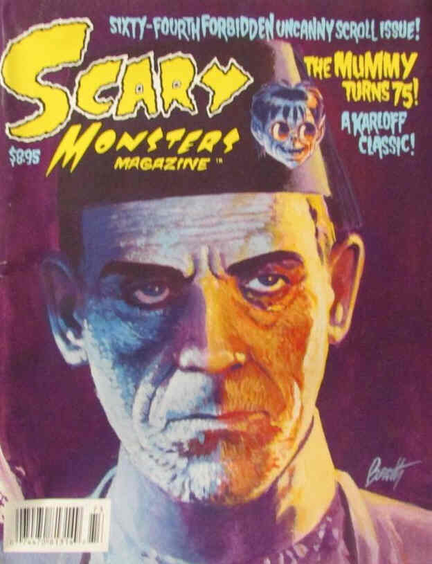 SCARY MONSTERS magazine side cover Issue 64 September/October/November 2007