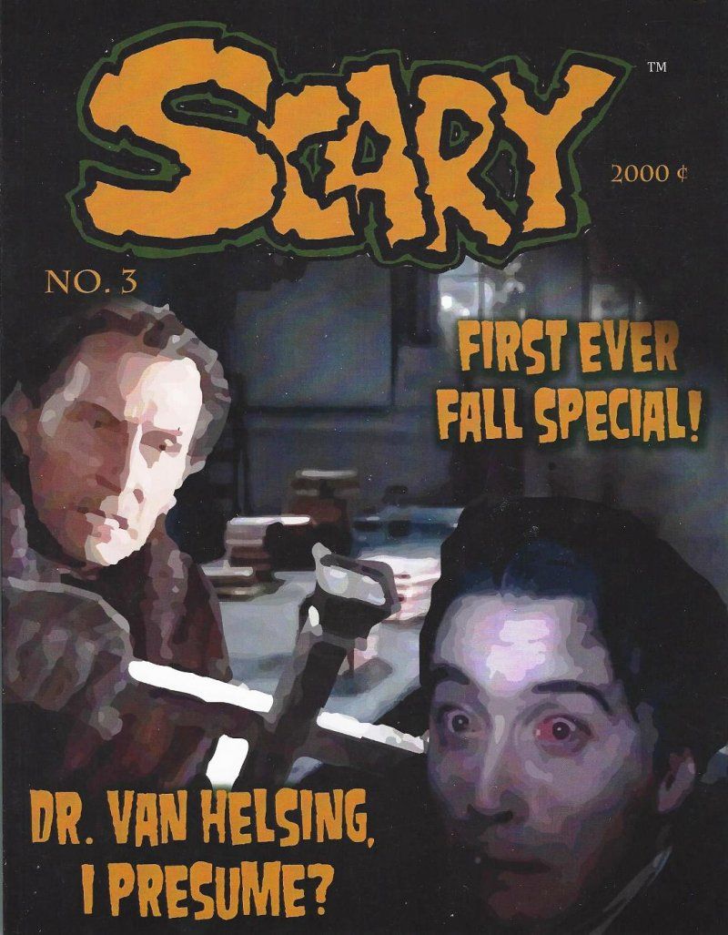 SCARY magazine side cover Issue 3   
