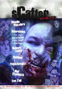 SCATTER magazine cover Issue 2  2004