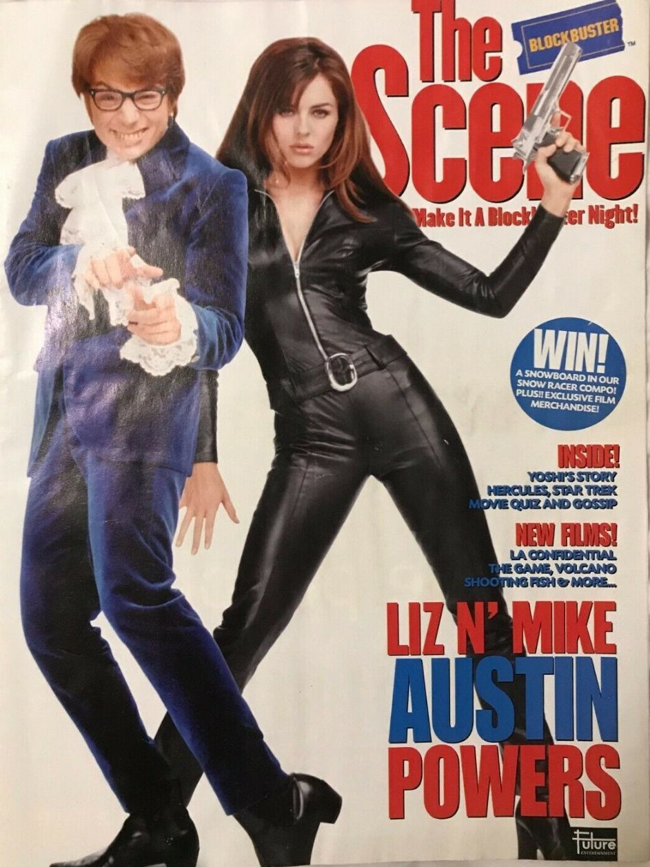 SCENE | THE magazine cover Issue 3   1998